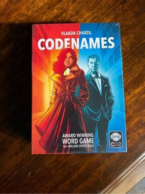 NIB Codenames Word Game by Vlaada Chvátil - Red & Blue Edition